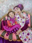 Ma petite reine 60x80cm